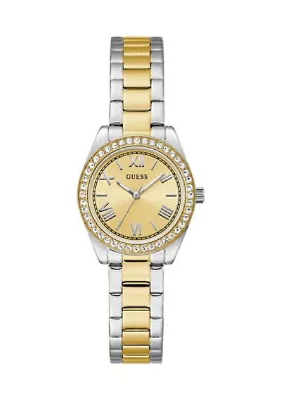 Two-Tone Analog Watch