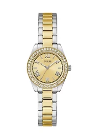Two-Tone Analog Watch