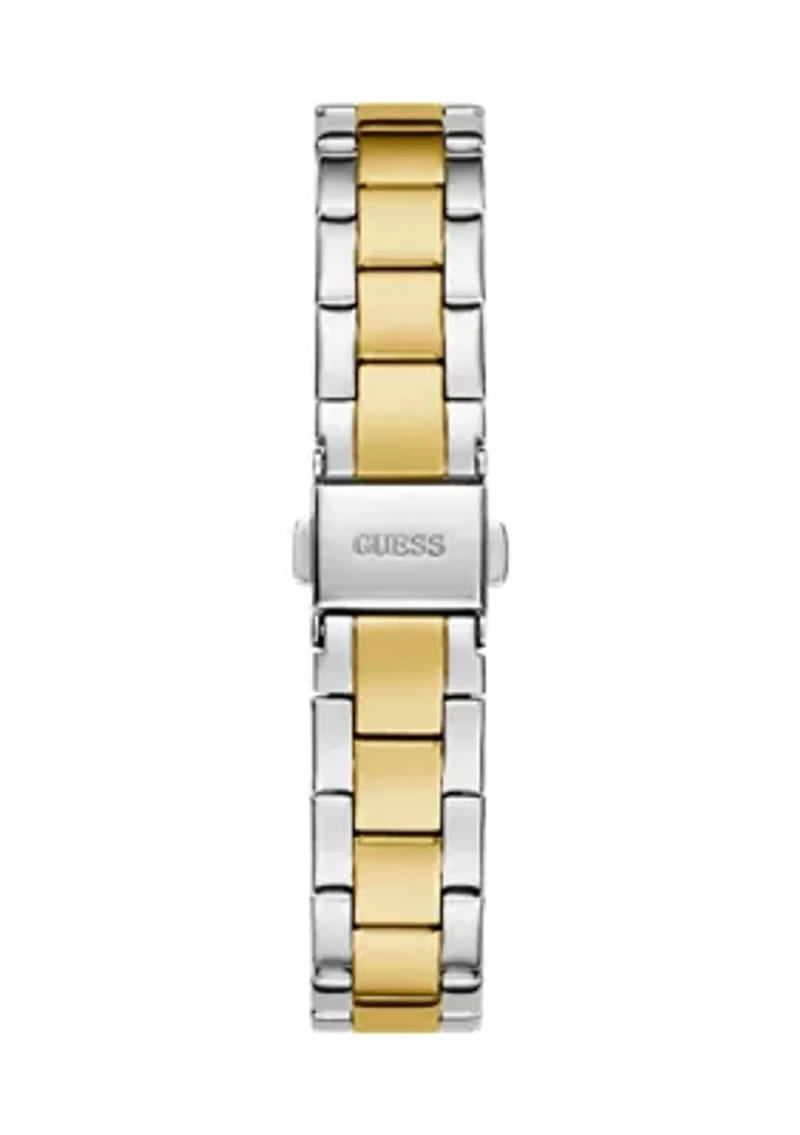 Two-Tone Analog Watch