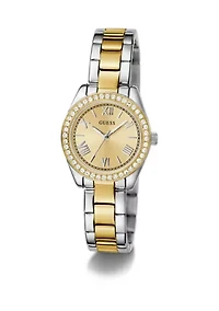 Two-Tone Analog Watch