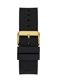 Black Gold Tone Multi-Function Watch