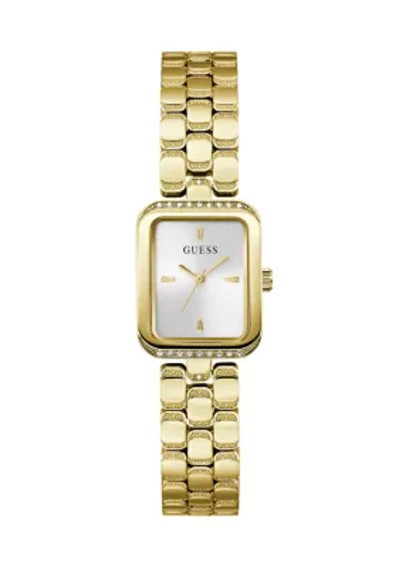 Gold Tone Analog Watch