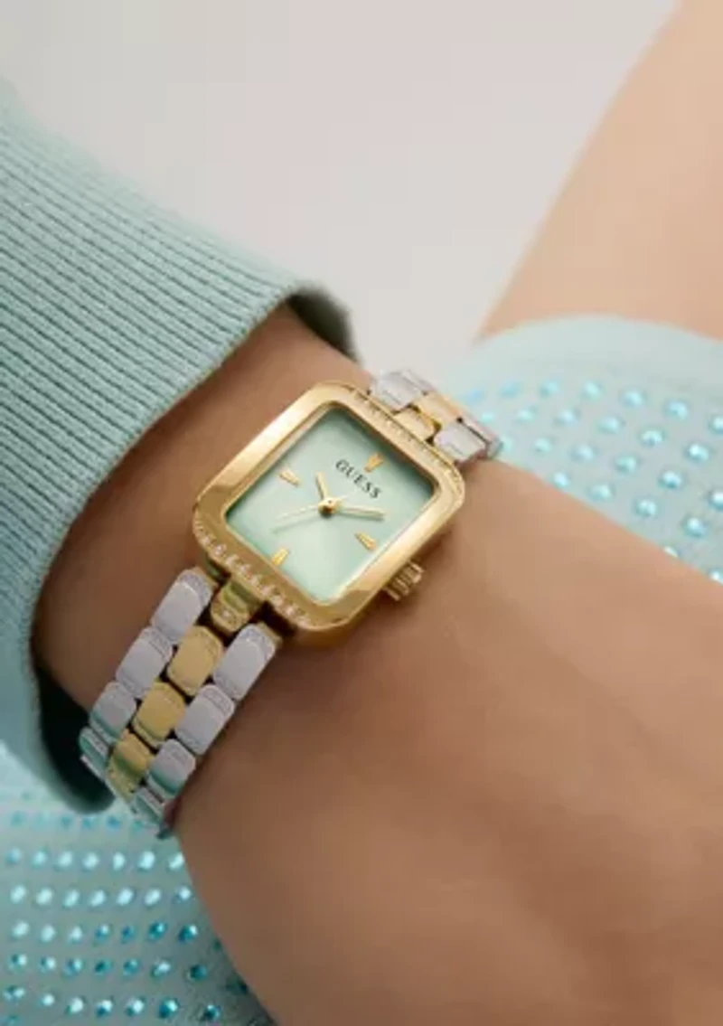 Gold Tone Analog Watch