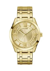 Gold Tone Analog Watch