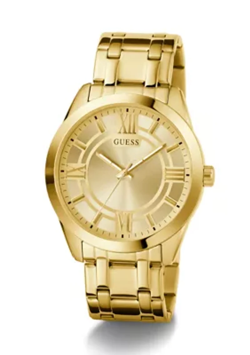 Gold Tone Analog Watch
