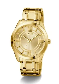 Gold Tone Analog Watch