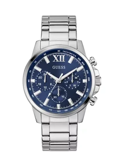 Silver Tone Multifunction Watch
