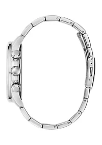Silver Tone Multifunction Watch