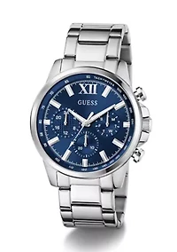 Silver Tone Multifunction Watch