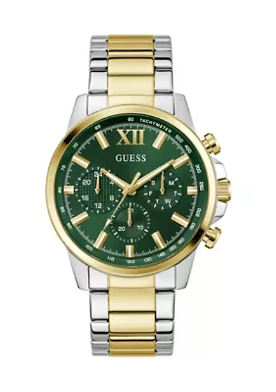 Men's 2-Tone Multi-Function Watch