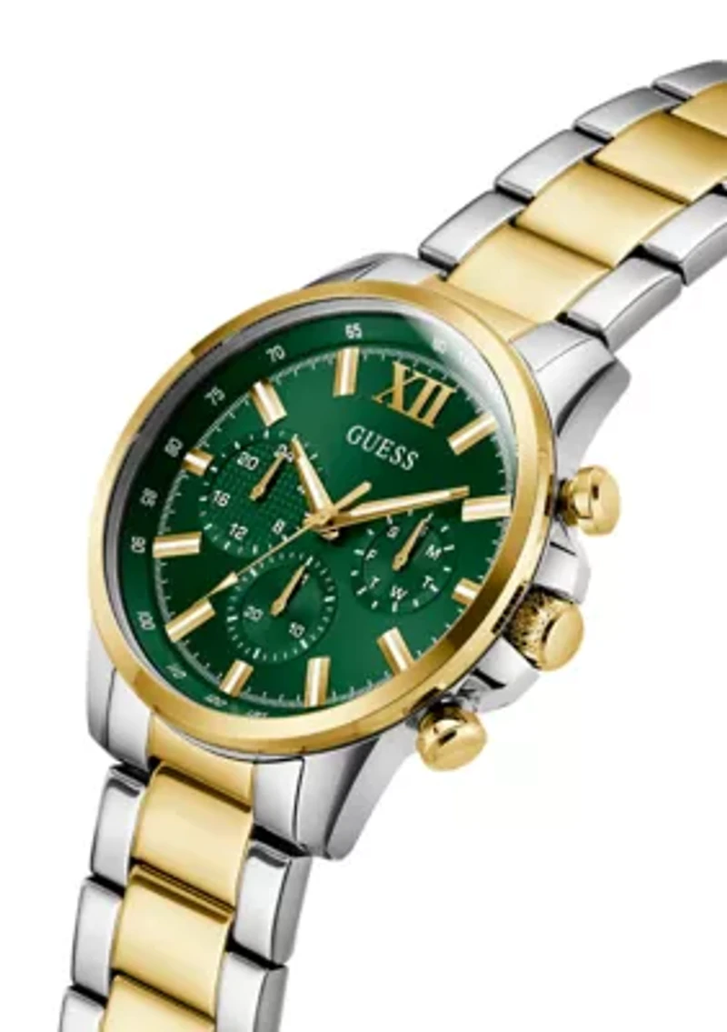 Men's 2-Tone Multi-Function Watch