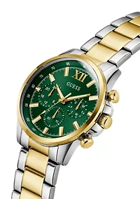 Men's 2-Tone Multi-Function Watch