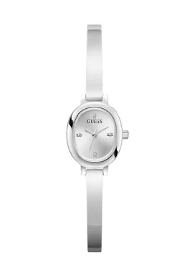 Ladies Silver Tone Analog Watch