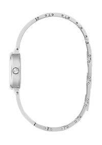 Ladies Silver Tone Analog Watch