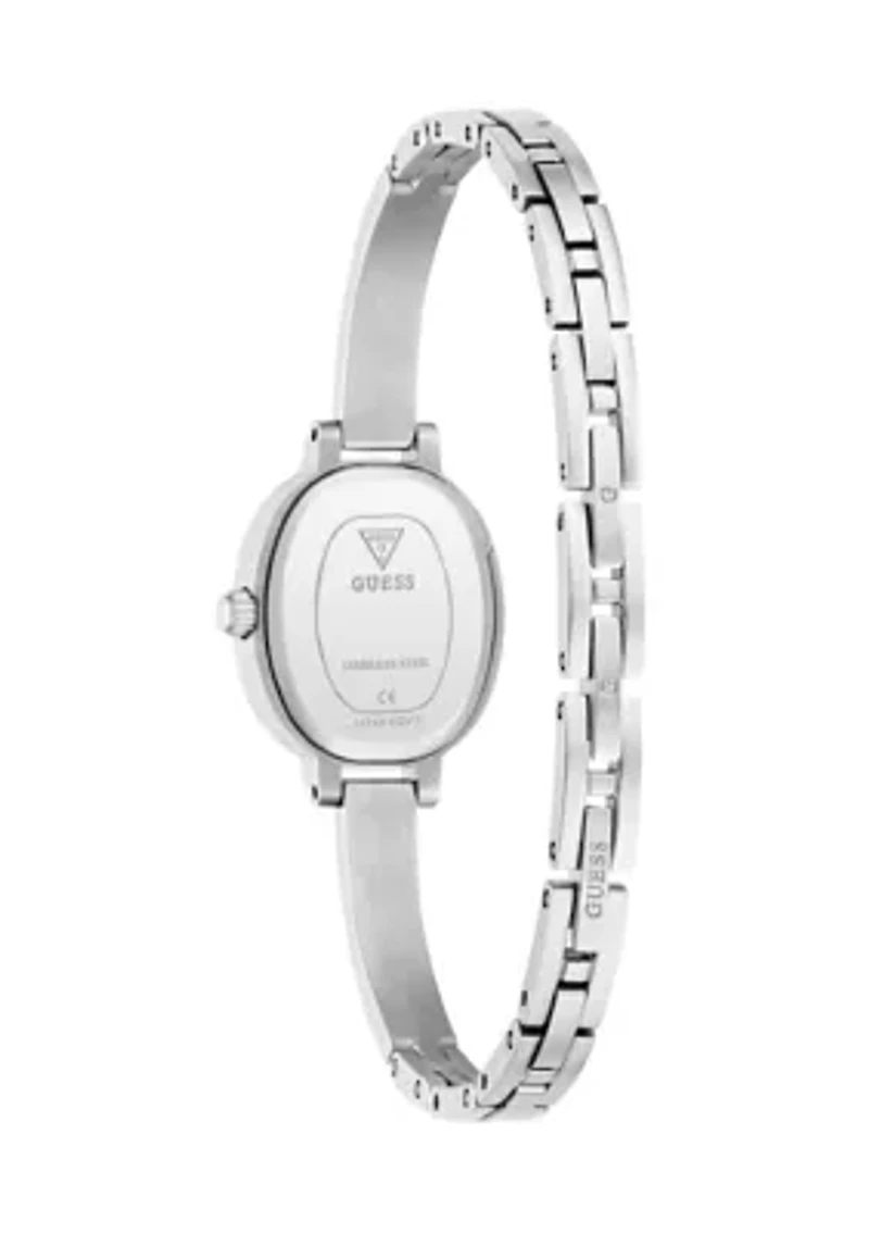 Ladies Silver Tone Analog Watch