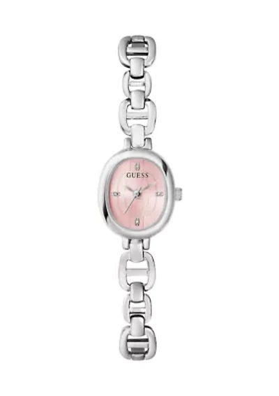 Ladies Silver Tone Analog Watch