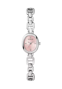  Ladies Silver Tone Analog Watch