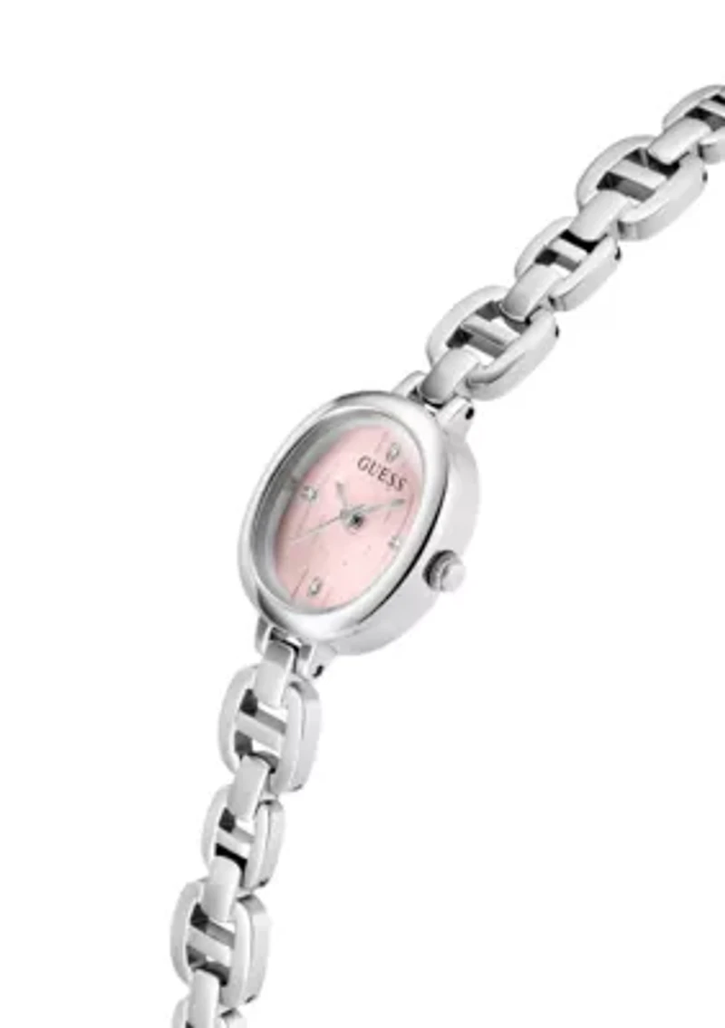  Ladies Silver Tone Analog Watch