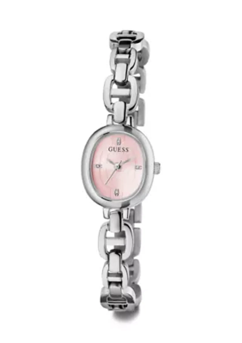  Ladies Silver Tone Analog Watch