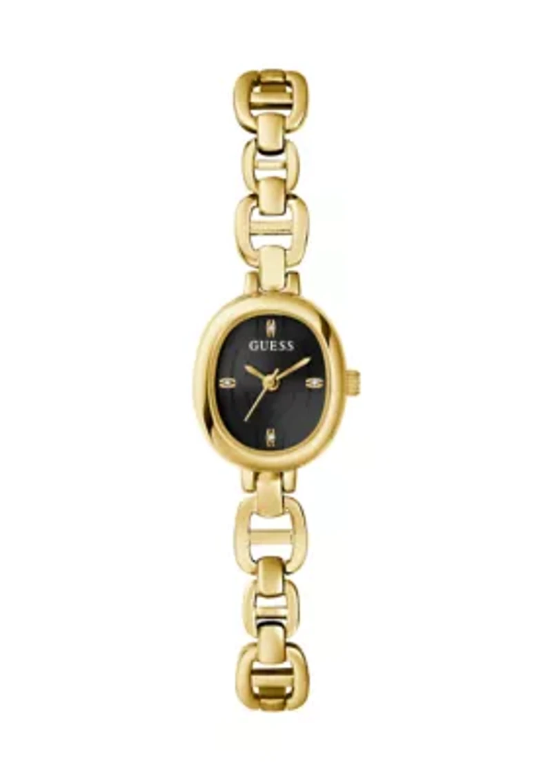 Ladies Gold Tone Analog Watch