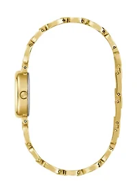  Ladies Gold Tone Analog Watch