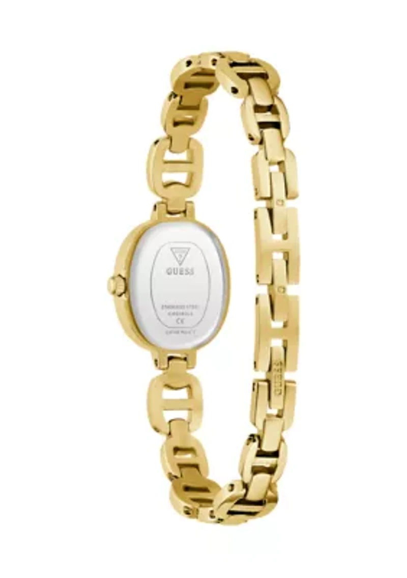 Ladies Gold Tone Analog Watch