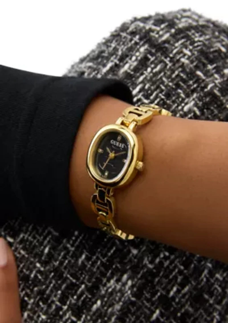 Ladies Gold Tone Analog Watch