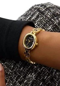  Ladies Gold Tone Analog Watch