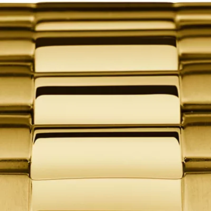 Gold-Tone Chronograph Watch