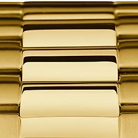 Gold-Tone Chronograph Watch