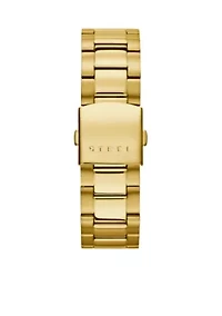 Gold-Tone Chronograph Watch