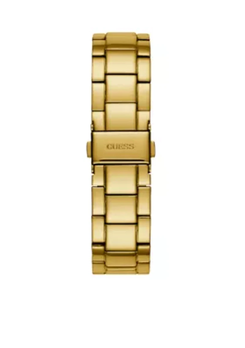 Gold-Tone Multi-function Sport Watch 