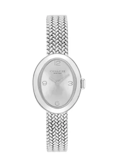 Sammy Stainless Steel Mesh Bracelet Watch