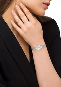 Sammy Stainless Steel Mesh Bracelet Watch