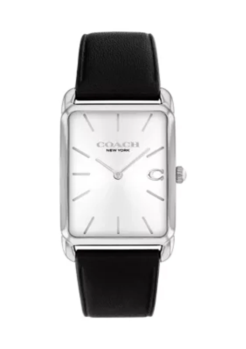 Elliot Leather Strap Watch