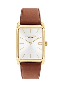 Elliot Leather Strap Watch