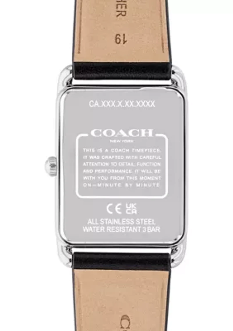 Elliot Leather Strap Watch