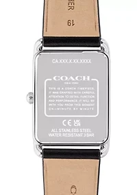 Elliot Leather Strap Watch