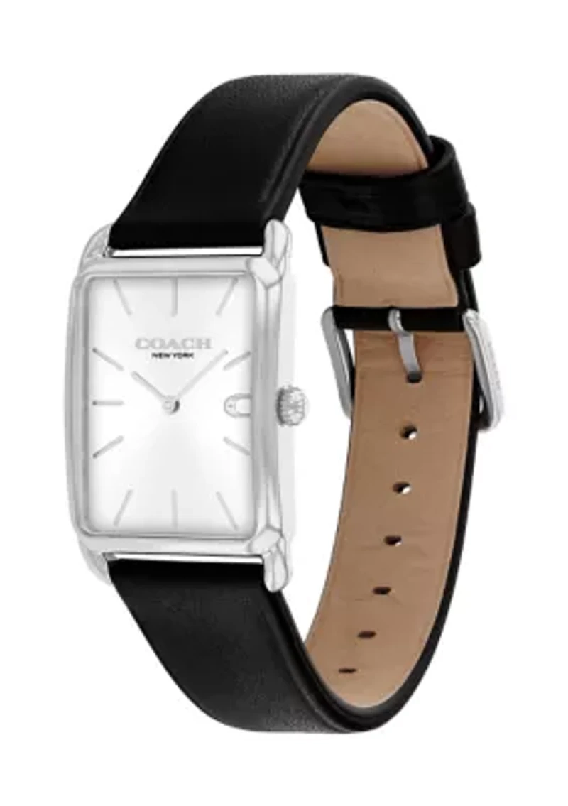 Elliot Leather Strap Watch