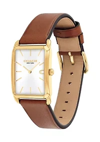 Elliot Leather Strap Watch