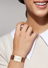 Elliot Leather Strap Watch