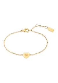 Elliot Pink Leather Strap Watch and Slider Bracelet