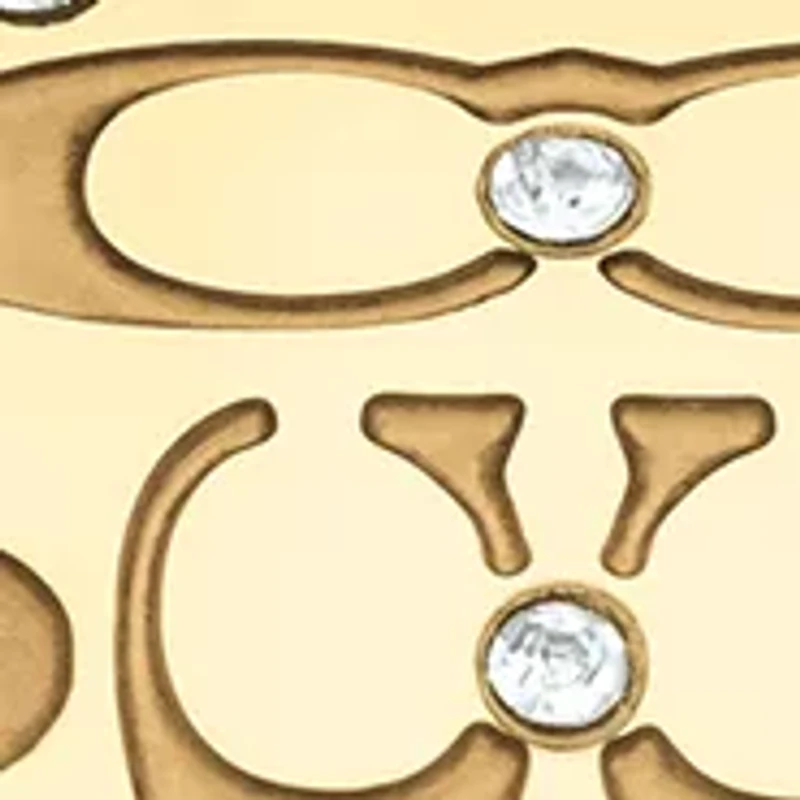 Cadie Gold-Tone Stainless Steel Bangle Bracelet Watch