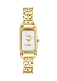 Cadie Gold-Tone Stainless Steel Bangle Bracelet Watch
