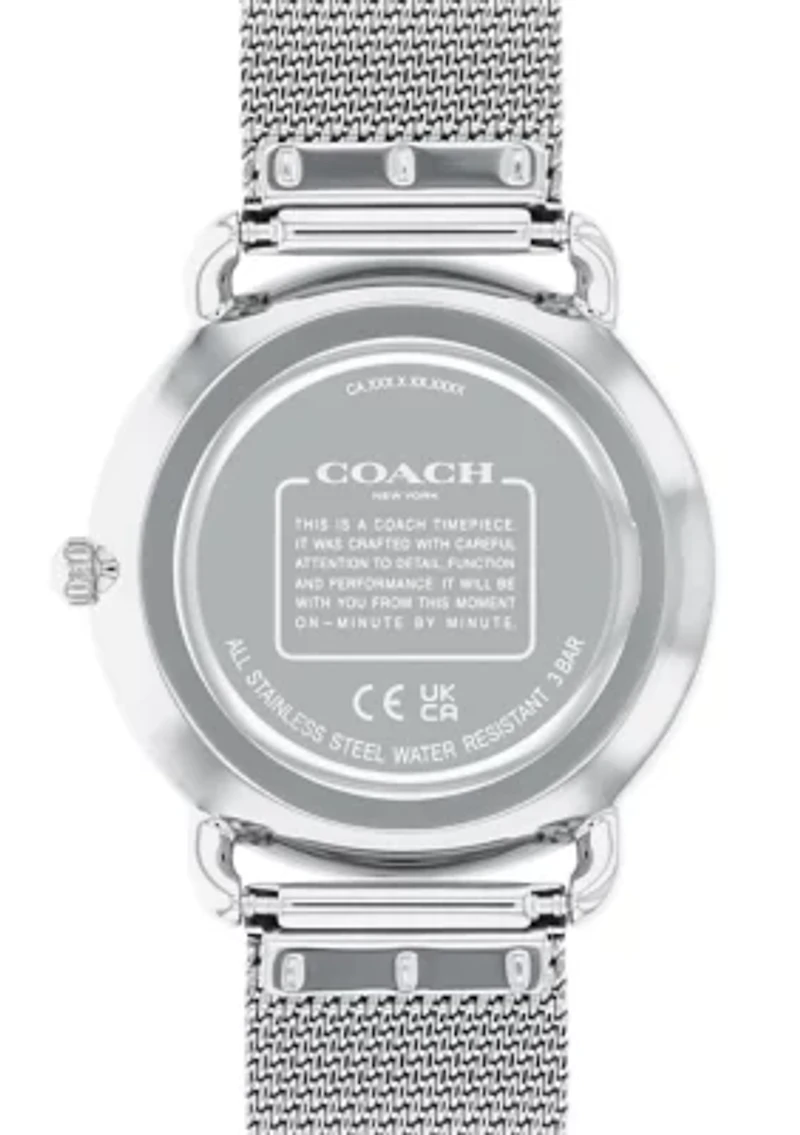 Elliot Stainless Steel Mesh Bracelet Watch