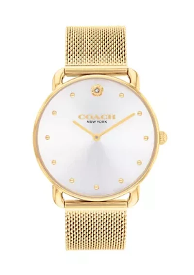 Elliot Stainless Steel Mesh Bracelet Watch
