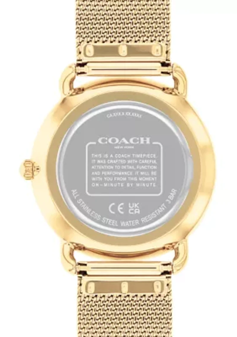 Elliot Stainless Steel Mesh Bracelet Watch