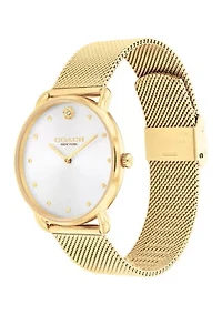 Elliot Stainless Steel Mesh Bracelet Watch