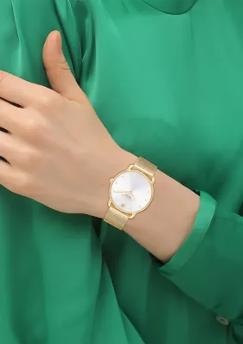 Elliot Stainless Steel Mesh Bracelet Watch