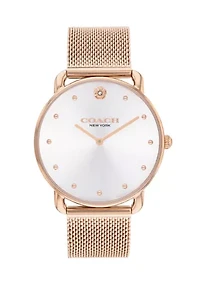 Elliot Stainless Steel Mesh Bracelet Watch